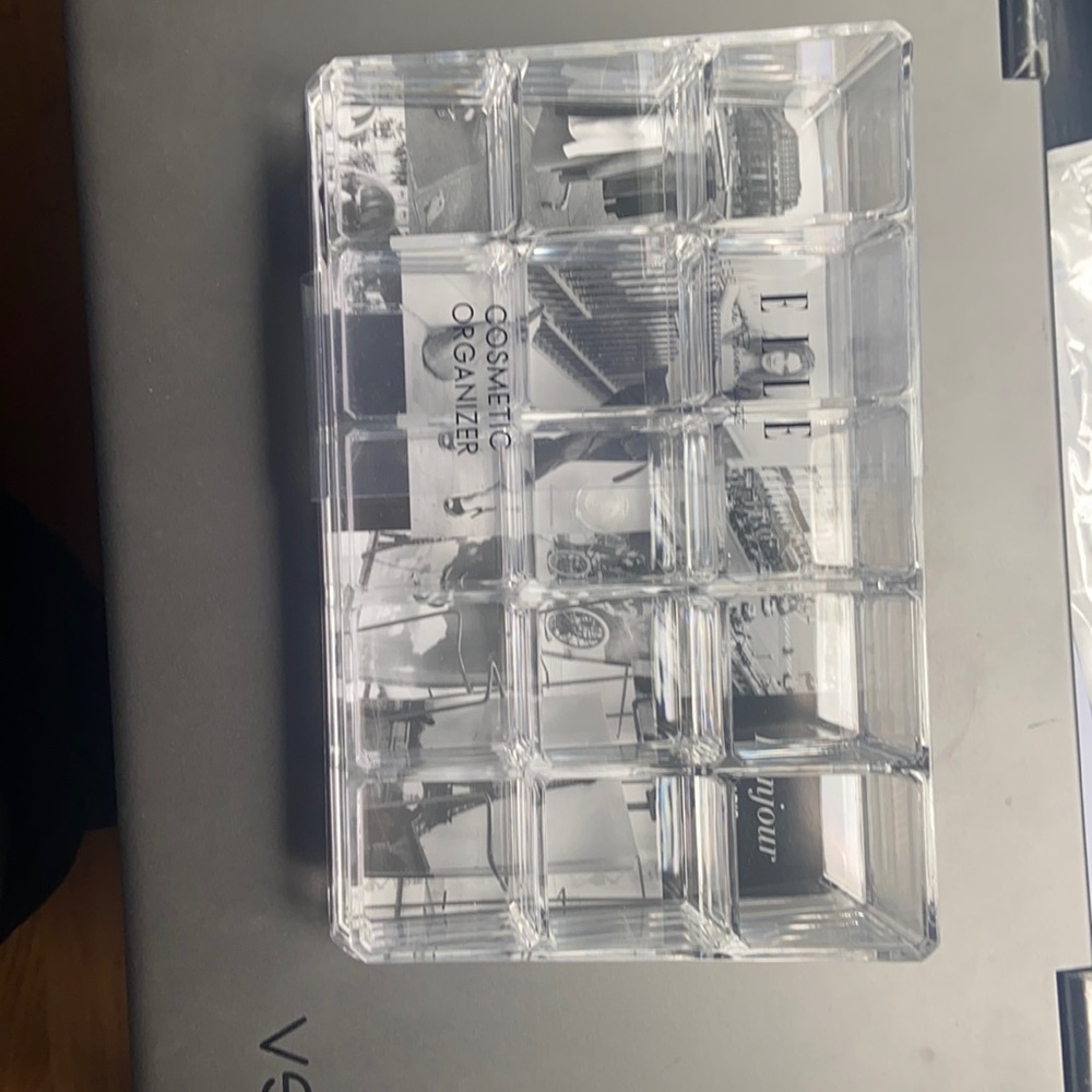 Acrylic cosmetics or jewelry organizer, new